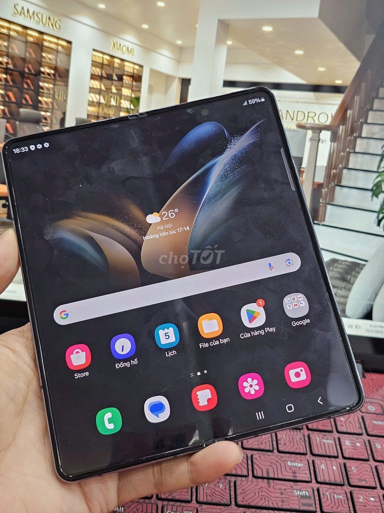 Samsung Galaxy Z Fold 4 Chính Hãng, Đẹp 98% , Xanh