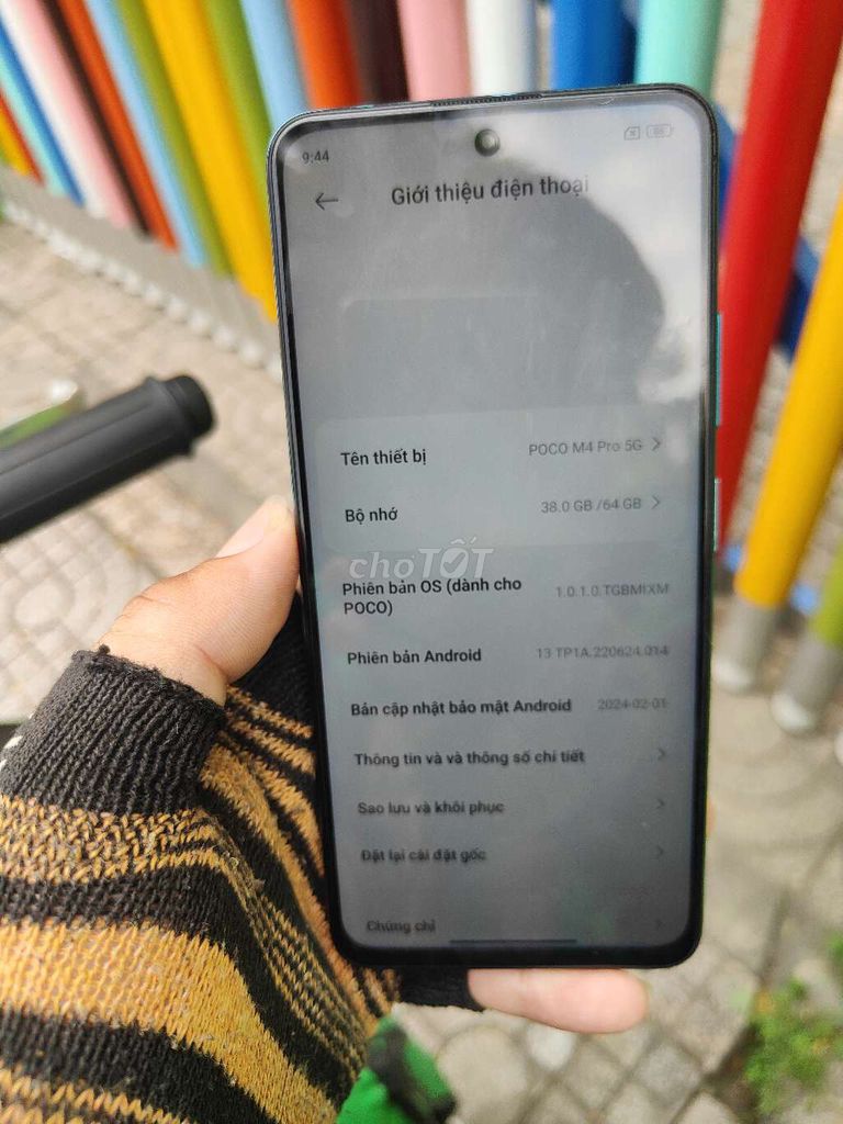 POCO M4 Pro 5G 64GB Xanh. Mua bán Điện thoại tại Quận Bình Tân Tp Hồ Chí Minh được đăng bởi Thành hình 1