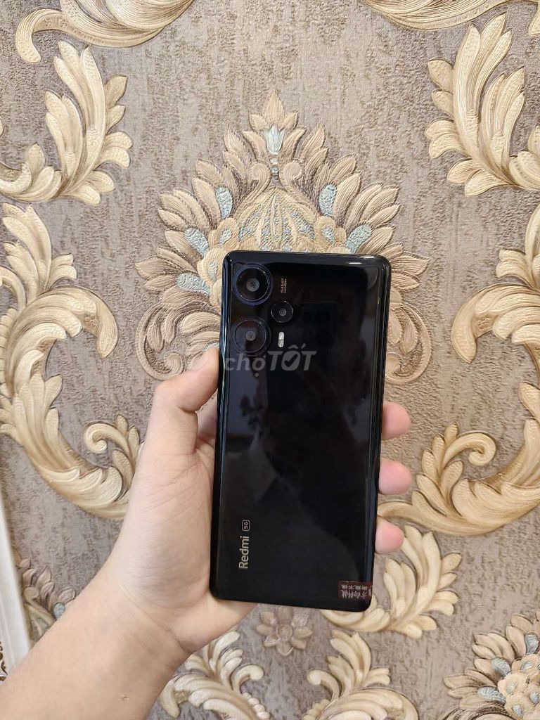 Xiaomi Redmi Note 12 Turbo 12GB/256GB Đen. Mua bán Điện thoại tại Quận Hoàng Mai Hà Nội được đăng bởi Đng Store hình 1