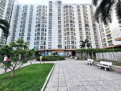 Bán căn hộ 71m2, sổ sẵn, 2 phòng ngủ, 1 vệ sinh,KDC Phú Lợi, thang máy