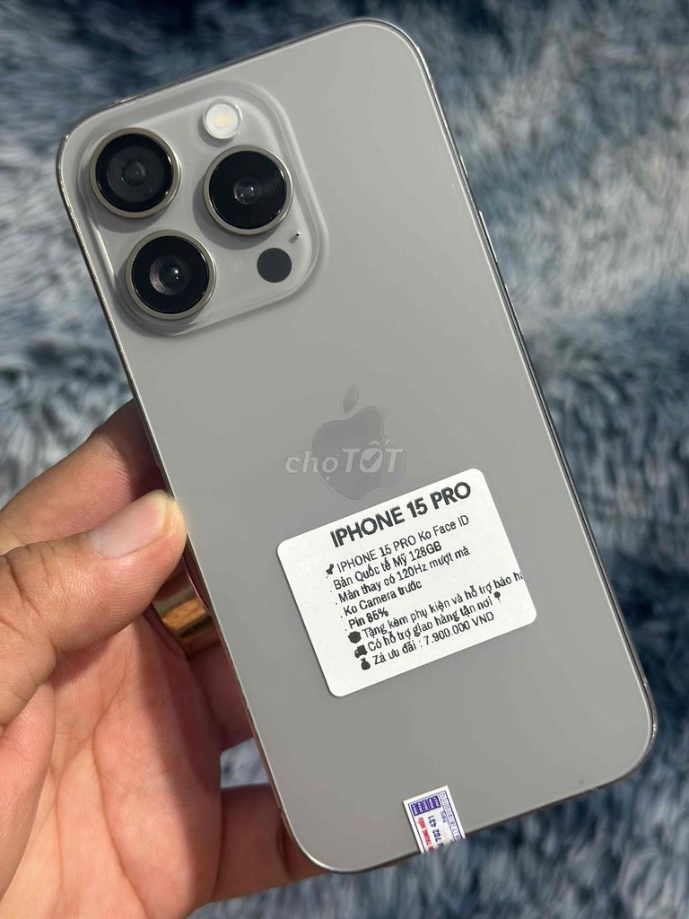 IPHONE 15 PRO Quốc tế 128GB. Mua bán Điện thoại tại Huyện Trảng Bom Đồng Nai được đăng bởi Hồ Trung Hiếu hình 1