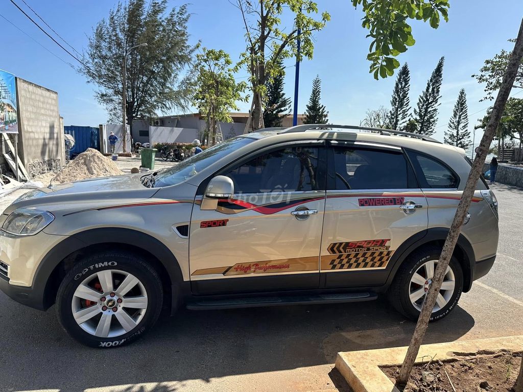 Chevrolet Captiva LTZ 2010 màu vàng cát. Mua bán Ô tô tại Quận 12 Tp Hồ Chí Minh được đăng bởi Xuân Trường hình 1