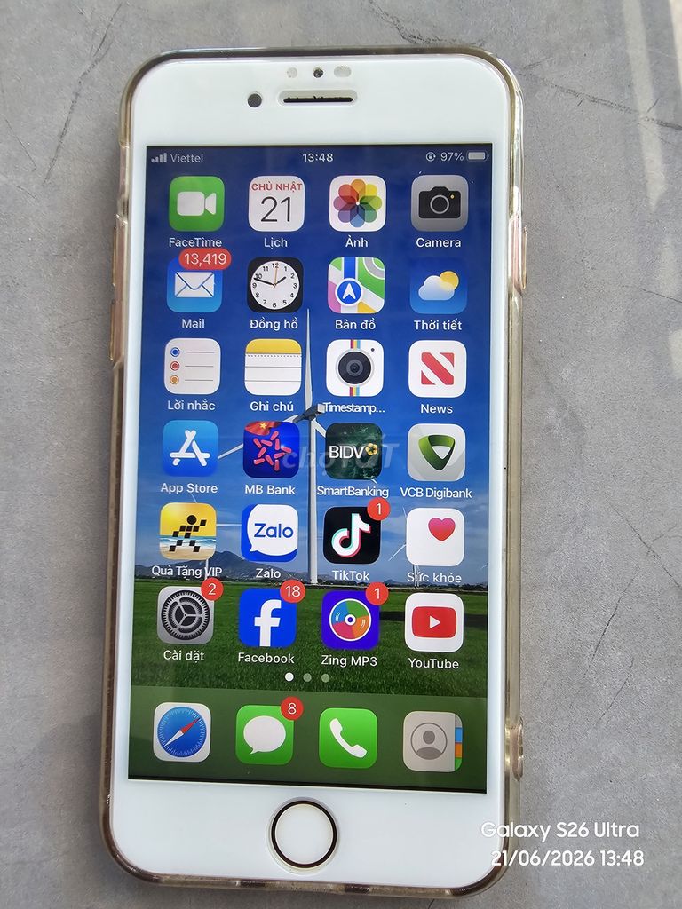 Apple iPhone 7 128GB Hồng. Mua bán Điện thoại tại Thành phố Dĩ An Bình Dương được đăng bởi Lê Thanh Thoại hình 1