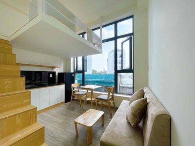 Căn Duplex giá sinh viên full nội thất tại Nguyễn Thần Hiến Quận 4