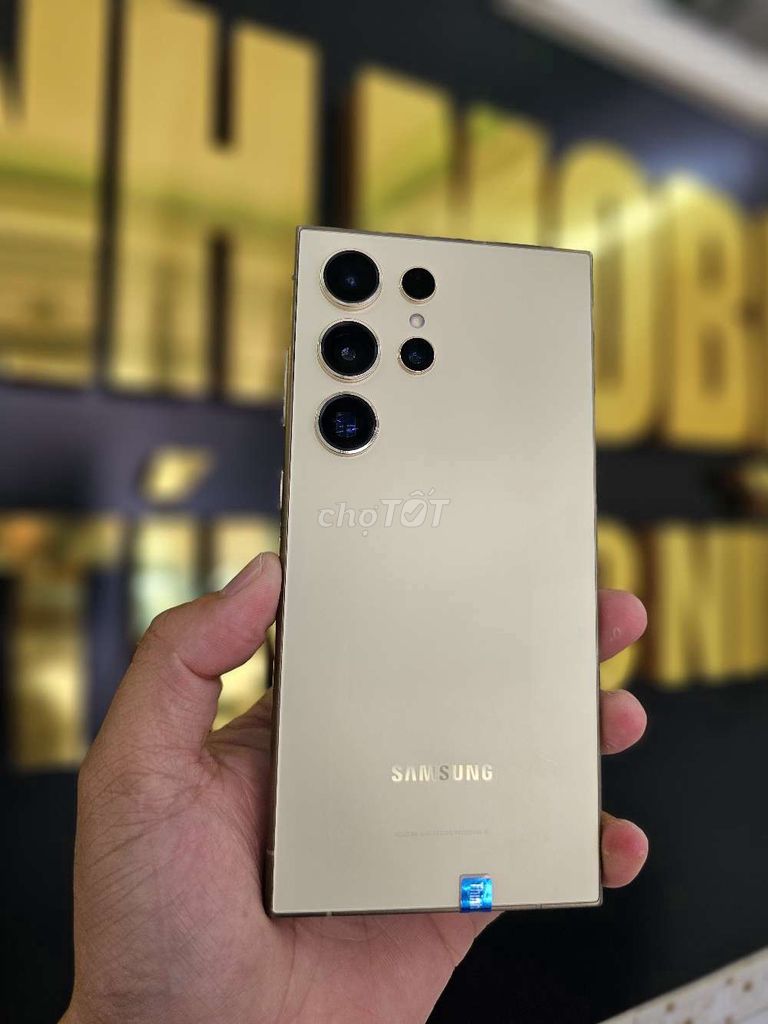 Samsung S24 Ultra 12GB/512GB Vàng. Mua bán Điện thoại tại Quận Ninh Kiều Cần Thơ được đăng bởi Thinhmobile Cần thơ  hình 1