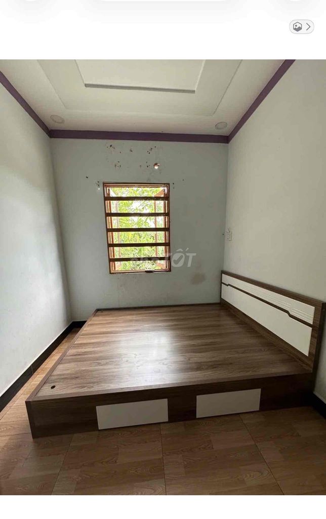 Giường ngủ Gỗ MDF 1m6 x 2m Trắng. Mua bán Giường, chăn ga gối nệm tại Thị xã Tân Uyên Bình Dương được đăng bởi hạnh hình 1
