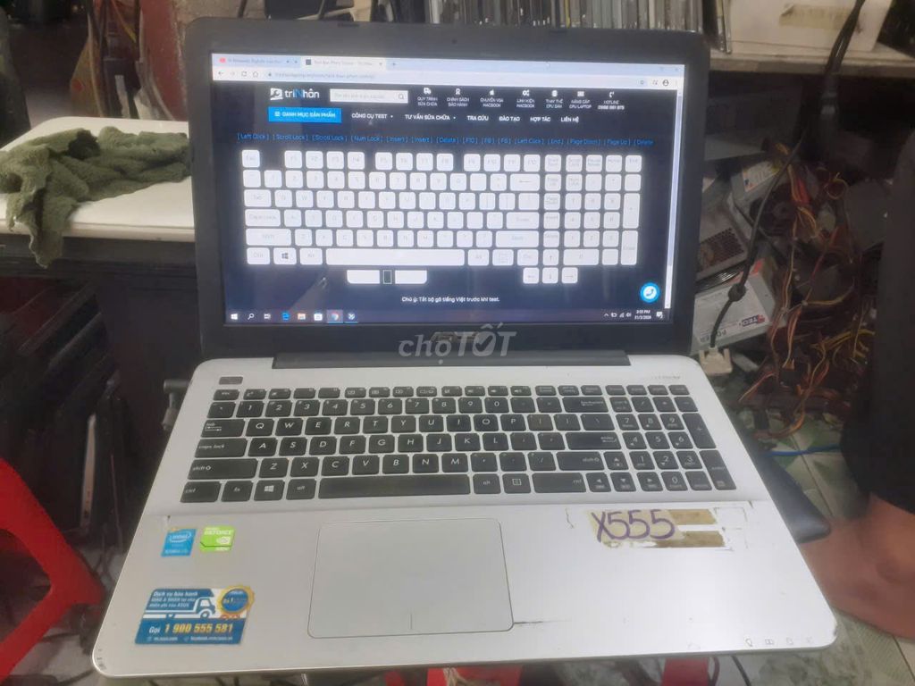 bán asus x555 i5 5200 8g ssd ok+ mua linh kien hư. Mua bán Laptop tại Huyện Hóc Môn Tp Hồ Chí Minh được đăng bởi thanh hình 1