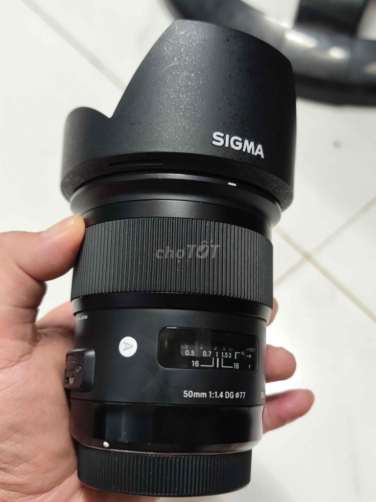 Ống kính Sigma 50mm 1.4 Art Canon Đen. Mua bán Máy ảnh, Máy quay tại Quận 12 Tp Hồ Chí Minh được đăng bởi Nguyễn Văn Bình hình 1