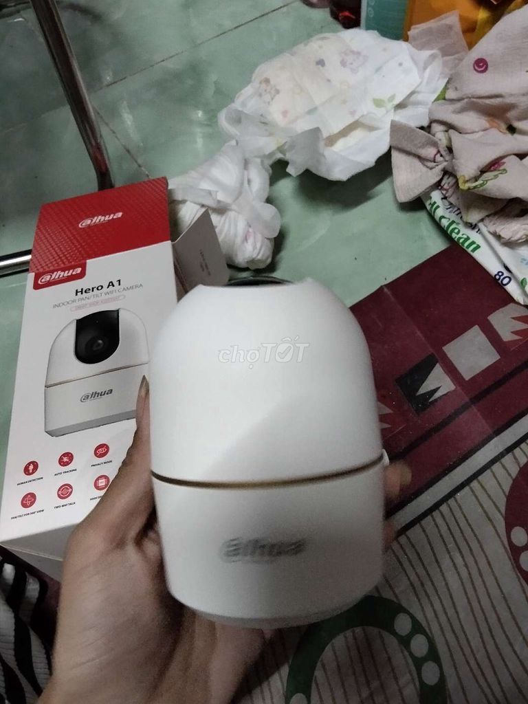 Camera Dahua Hero A1 Trắng Wifi. Mua bán Máy ảnh, Máy quay tại Quận 6 Tp Hồ Chí Minh được đăng bởi thùy Linh hình 1