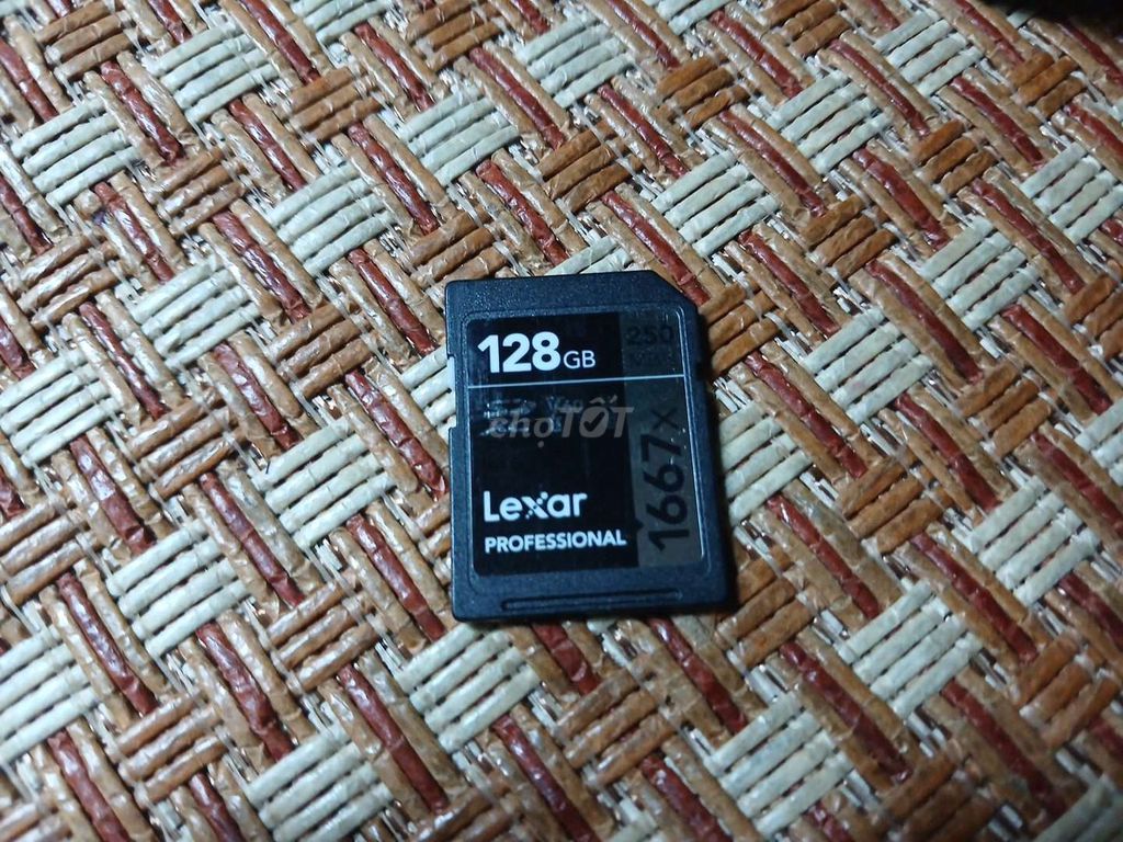 Thẻ nhớ Lexar 128GB 1667X. Mua bán Phụ kiện (Màn hình, Chuột...) tại Huyện Gia Lâm Hà Nội được đăng bởi Đức Cường hình 1