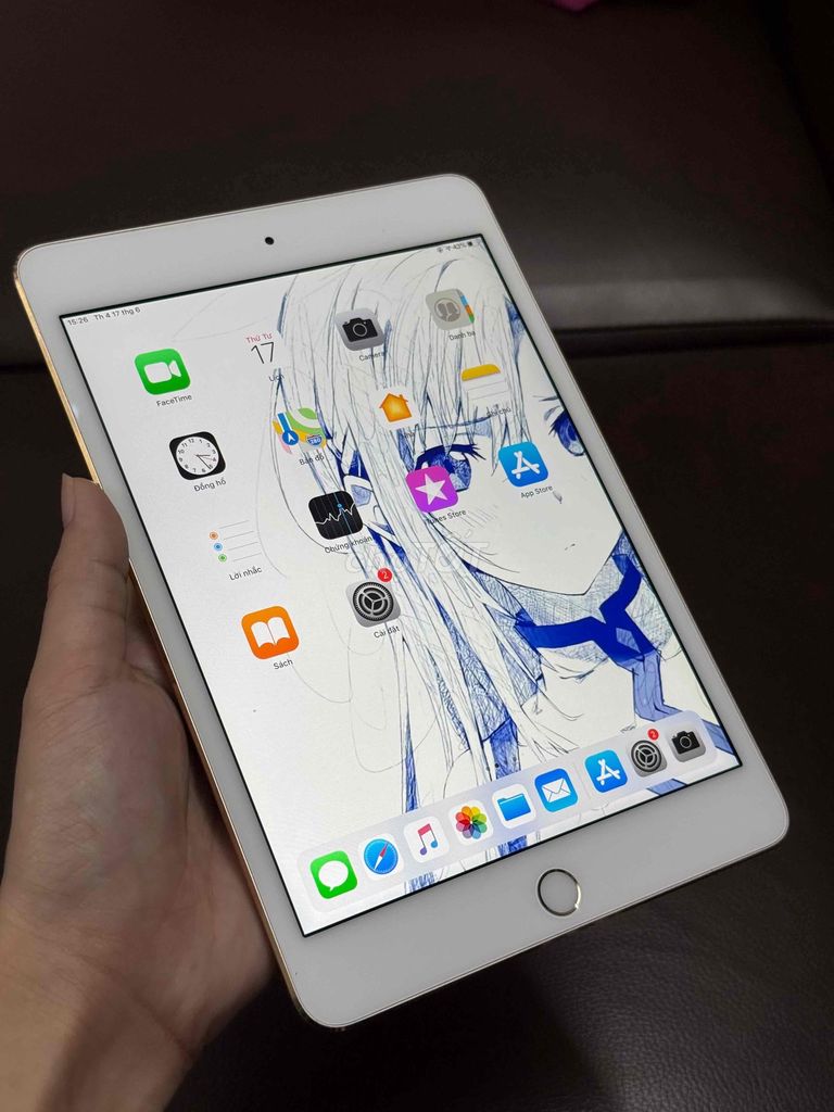 Apple iPad Mini 4 Wifi 16GB Vàng Đã sử dụng. Mua bán Máy tính bảng tại Quận Gò Vấp Tp Hồ Chí Minh được đăng bởi Bo Tech  hình 1