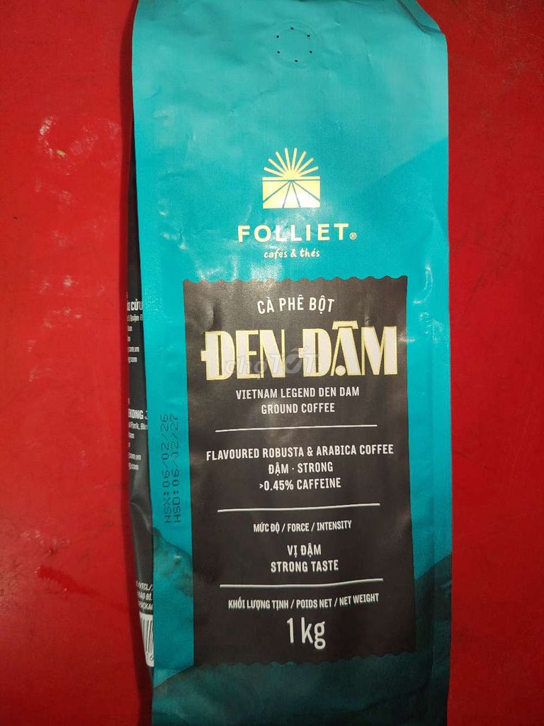 Cà phê bột Folliet Đen Đậm. Mua bán Đồ ăn, thực phẩm và các loại khác tại Huyện Hàm Thuận Bắc Bình Thuận được đăng bởi October hình 1