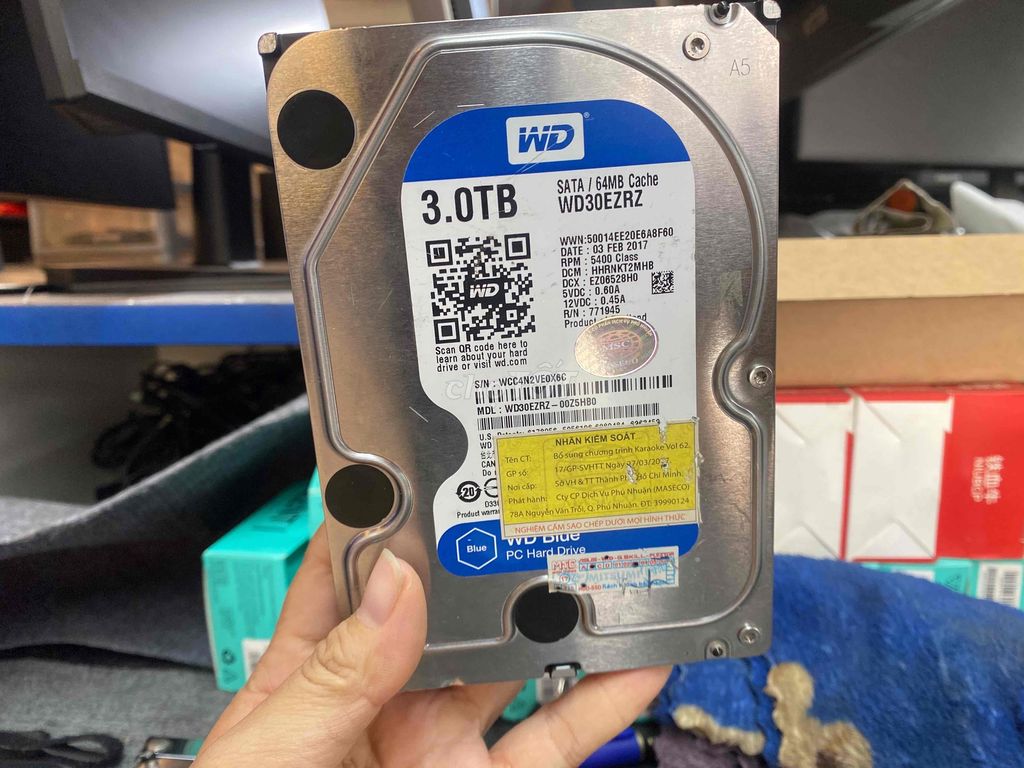 Ổ CỨNG 3TB SK 100% BAO CHẤT LƯỢNG RIN KENG