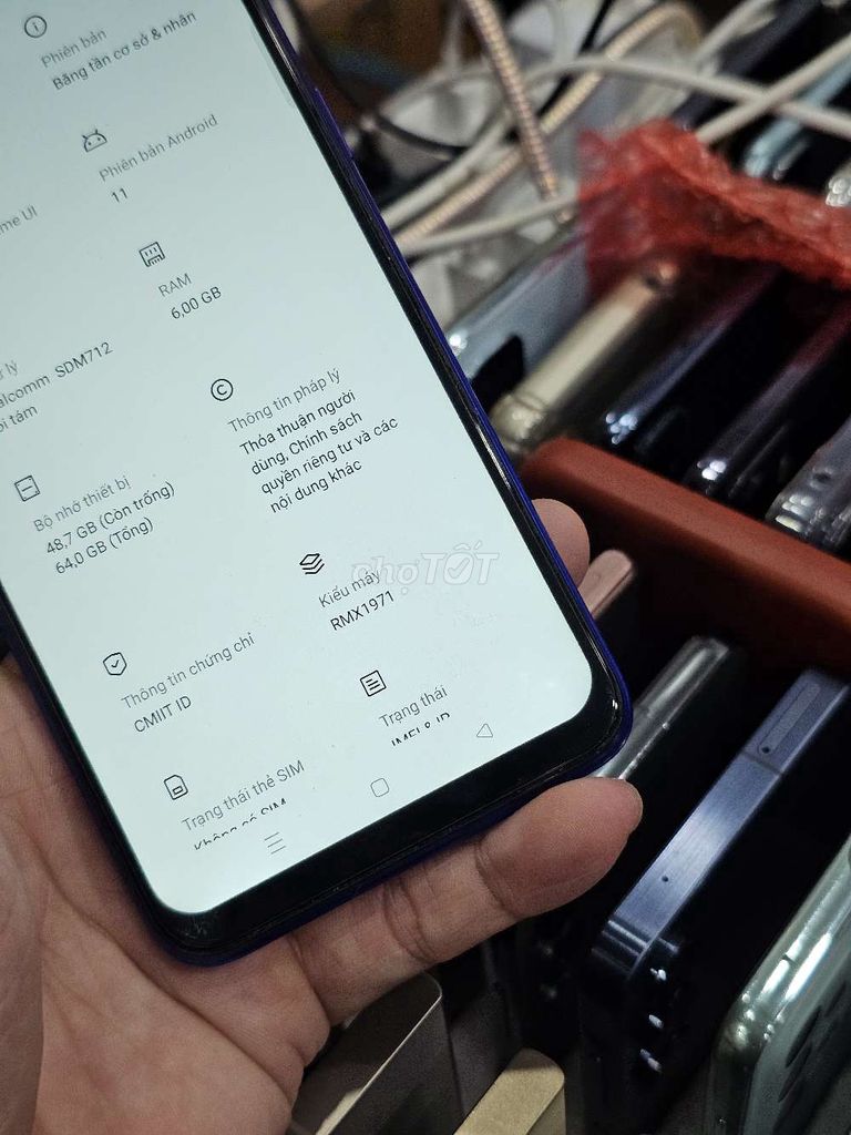 REALME Q XANH 6G/64G SNAP 712 KHỎE BỀN CHỤP ĐẸP. Mua bán Điện thoại tại Quận Tân Phú Tp Hồ Chí Minh được đăng bởi Ngô Minh Mobile  hình 5
