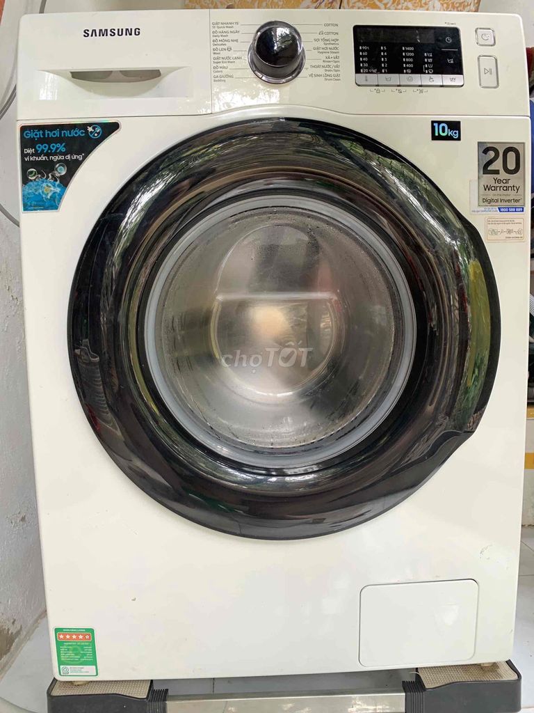 Máy giặt Samsung 10kg lồng trước đã sử dụng. Mua bán Máy giặt tại Quận Ninh Kiều Cần Thơ được đăng bởi A Hào  hình 1