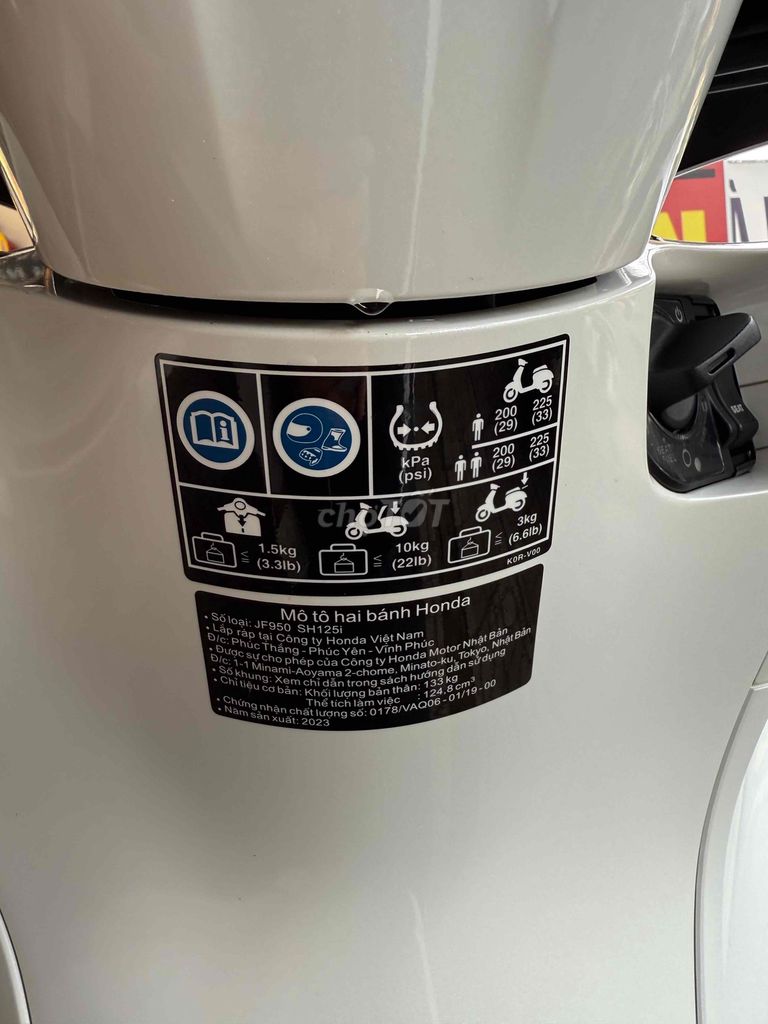 SH 2023 cọp trum mền 2k km mơi keng. Mua bán Xe máy tại Thành phố Buôn Ma Thuột Đắk Lắk được đăng bởi Ngô quốc Việt  hình 8