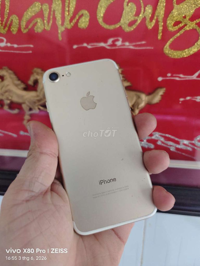 Apple iPhone 7 32GB Vàng Đã sử dụng. Mua bán Điện thoại tại Thành phố Biên Hòa Đồng Nai được đăng bởi Tùng phát  hình 1
