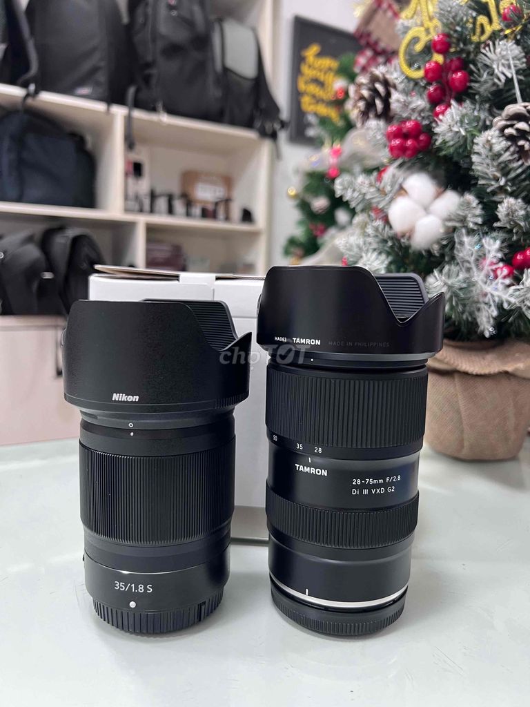 Nikon 35S - Tamron 28-75G2 lướt giá tốt