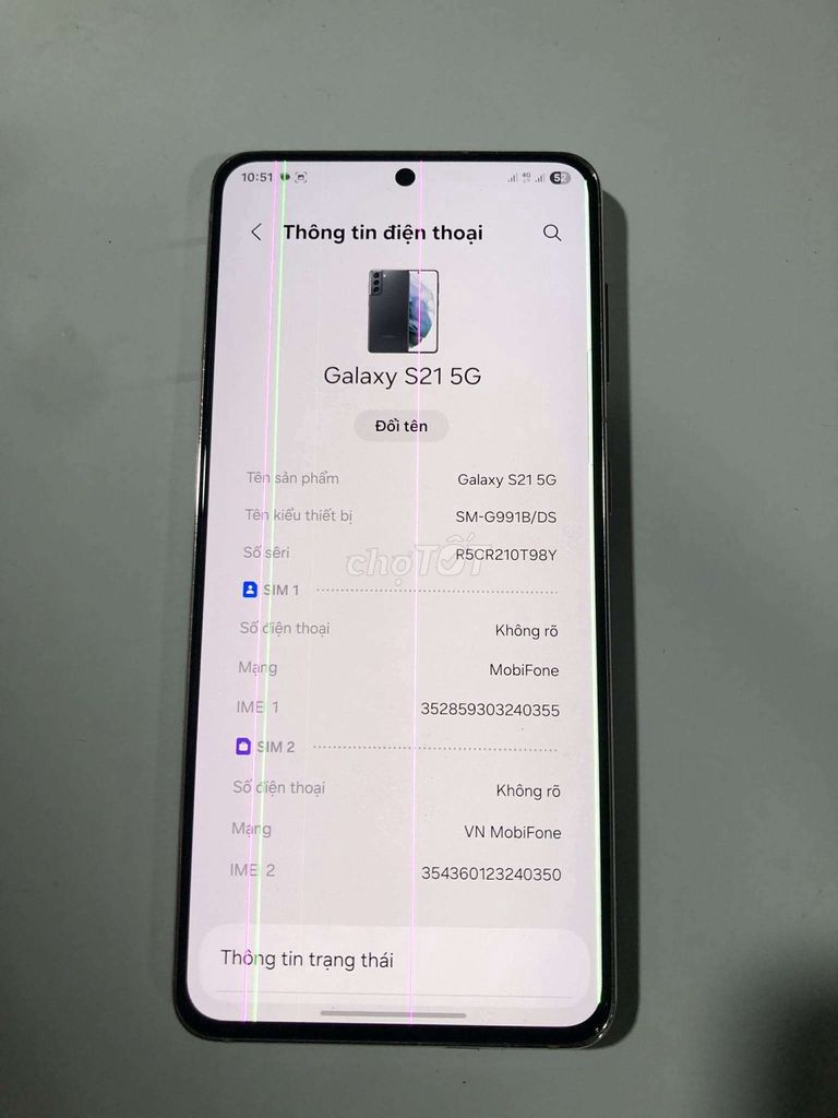 Samsung Galaxy S21 5G 128GB Tím. Mua bán Điện thoại tại Quận 12 Tp Hồ Chí Minh được đăng bởi nnh hình 1