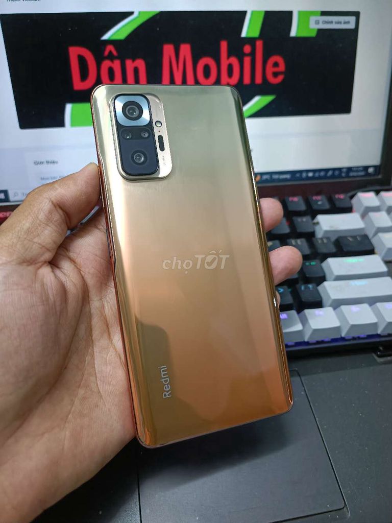 XIAOMI REDMI NOTE 10 PRO 8/128GB SNAP 732G MỚI 99%