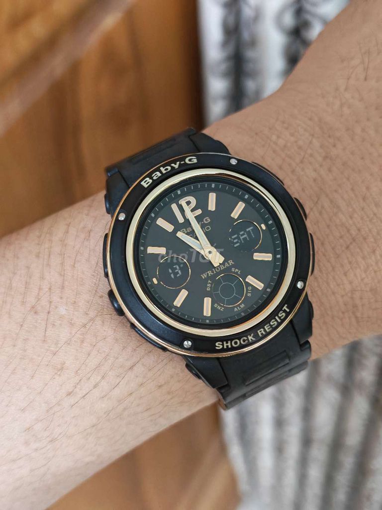 Đồng hồ Casio Baby-G BGA-151 Nữ Đen. Mua bán Đồng hồ tại Huyện Vụ Bản Nam Định được đăng bởi Shop Đồng Hồ Si Nhật hình 1