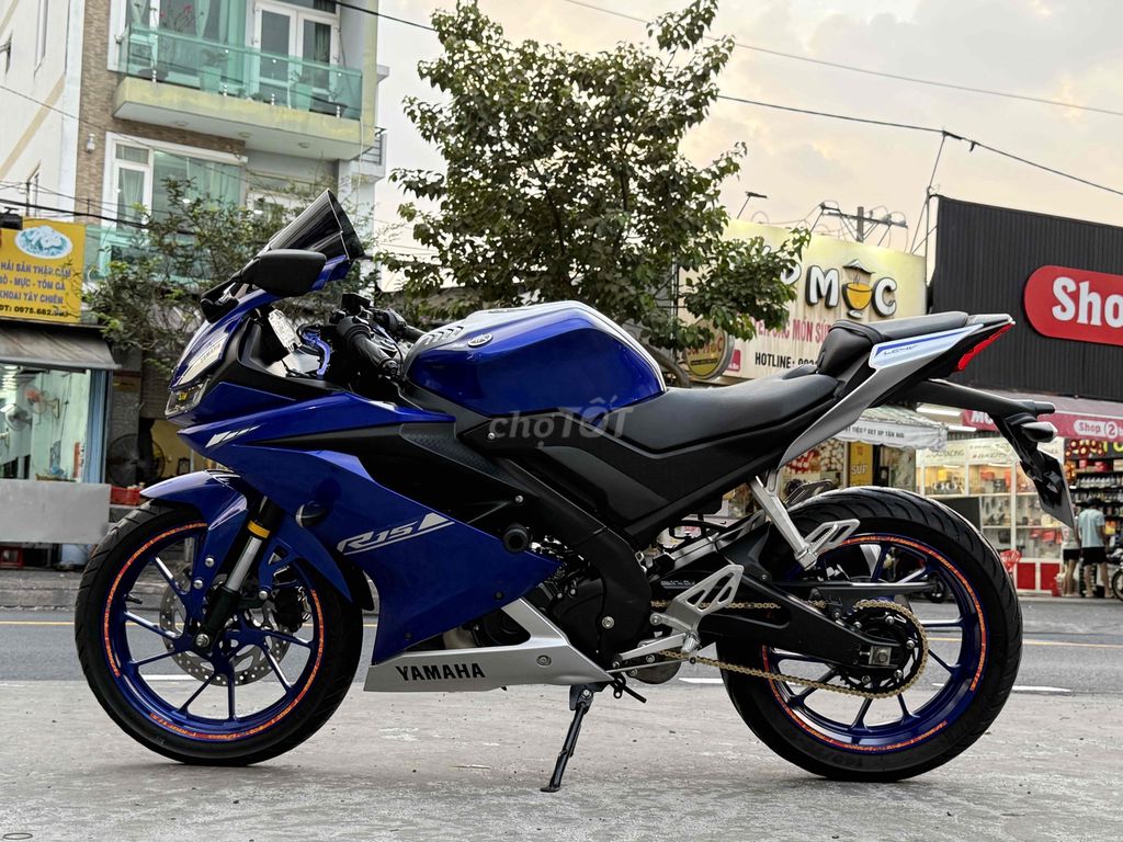 😄🚥YAMAHA R15V3 2018 BIỂN SỐ SG , DKI 2018 XANH BẠC