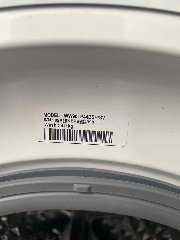 Bán máy giặt samsung 9kg, còn mới, chưa sửa chữa