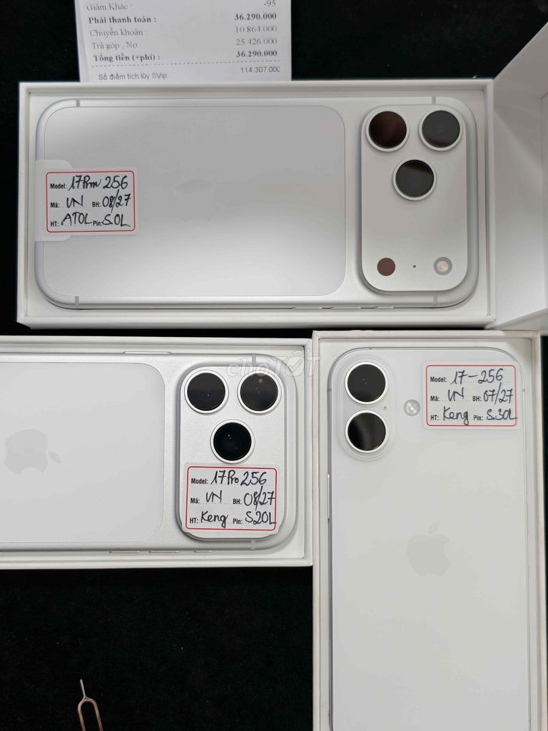 Apple iPhone 17/17Pro/17ProMax Vn Trắng Likenew. Mua bán Điện thoại tại Quận Đống Đa Hà Nội được đăng bởi Quý Hoàng hình 1