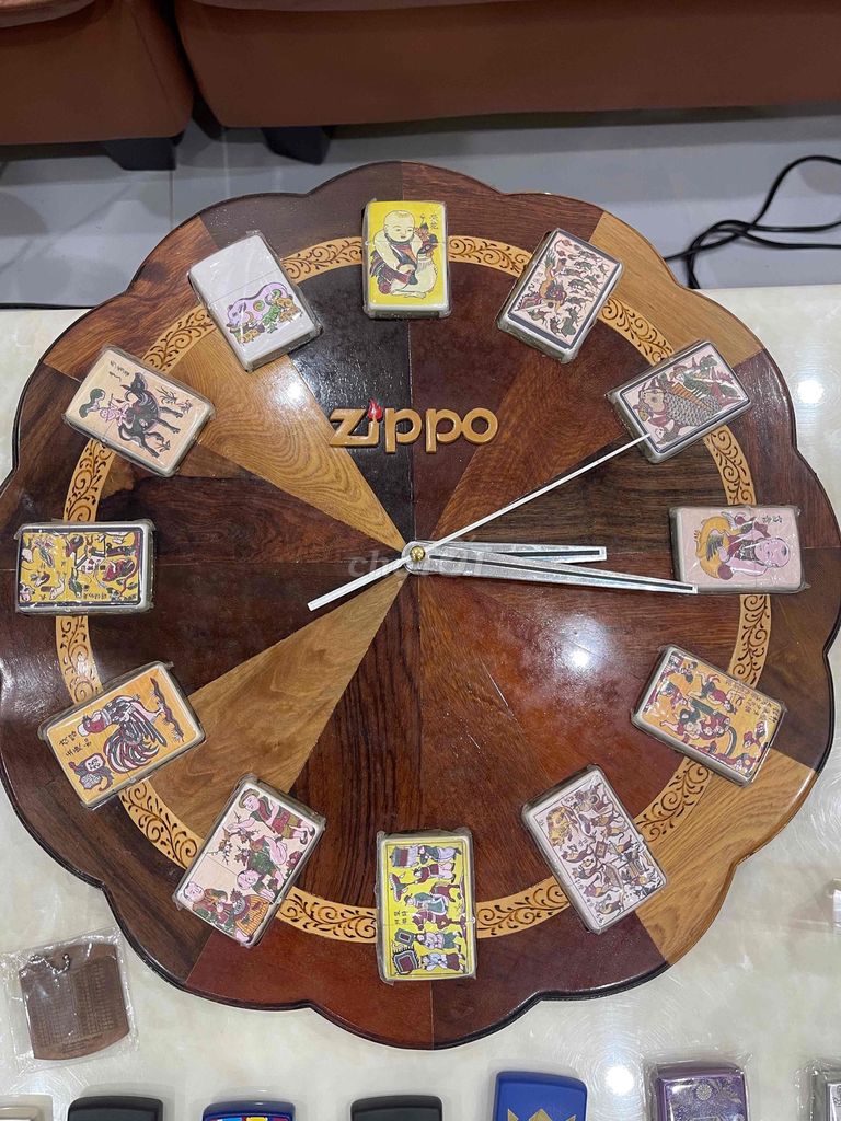 Đồng hồ gỗ Zippo Cổ điển 2018 Mới 100%. Mua bán Nội thất, đồ gia dụng khác tại Thành phố Đồng Xoài Bình Phước được đăng bởi Mr Ray hình 1