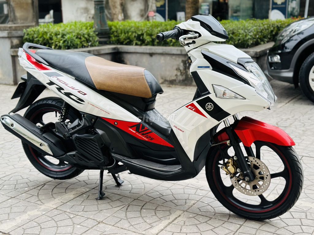 YAMAHA NOUVO SX 125 FI MÀU TRẮNG ĐỎ 2018