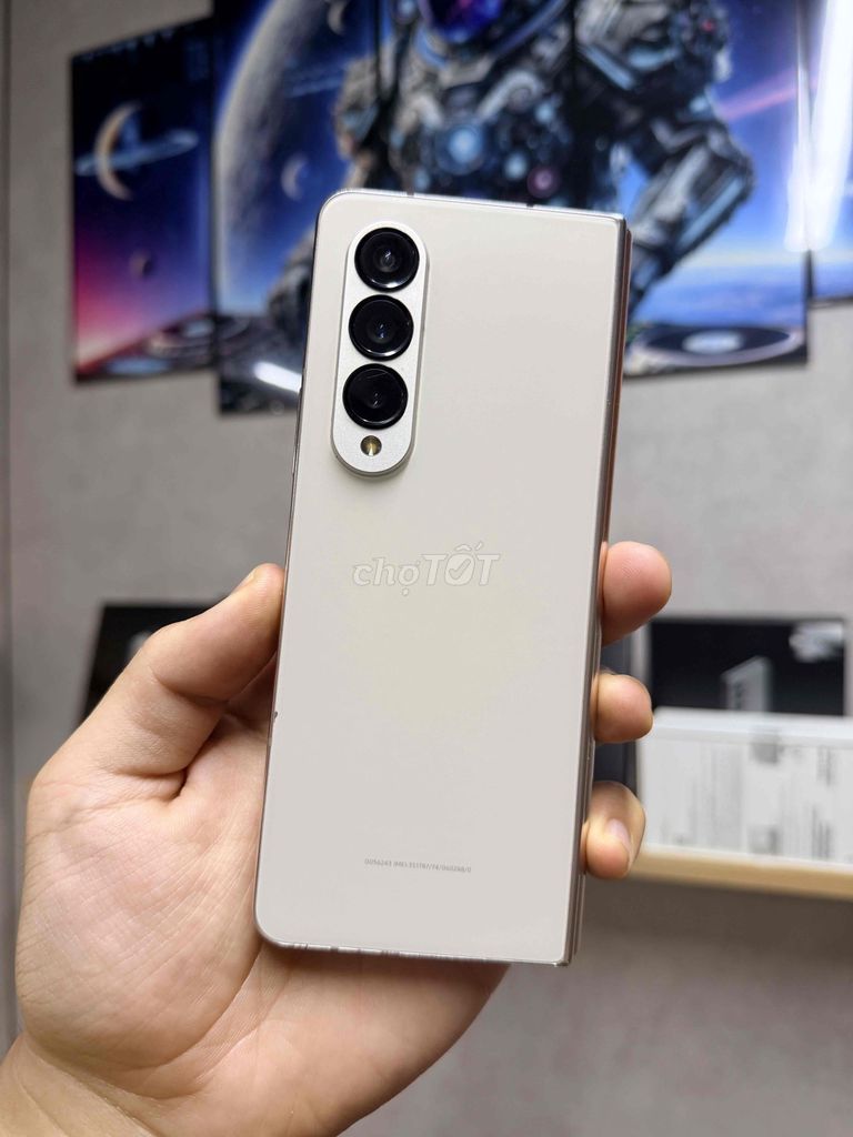 Samsung Z Fold4 256GB Vàng kem 2 sim 98%. Mua bán Điện thoại tại Quận Bình Thạnh Tp Hồ Chí Minh được đăng bởi Đạt Mobi hình 1