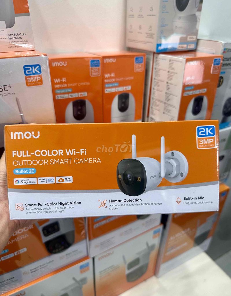 Camera Wifi ngoài trời IMOU IPC-F32FP 3MP. Mua bán Máy ảnh, Máy quay tại Quận Cái Răng Cần Thơ được đăng bởi Thiên Thành hình 1