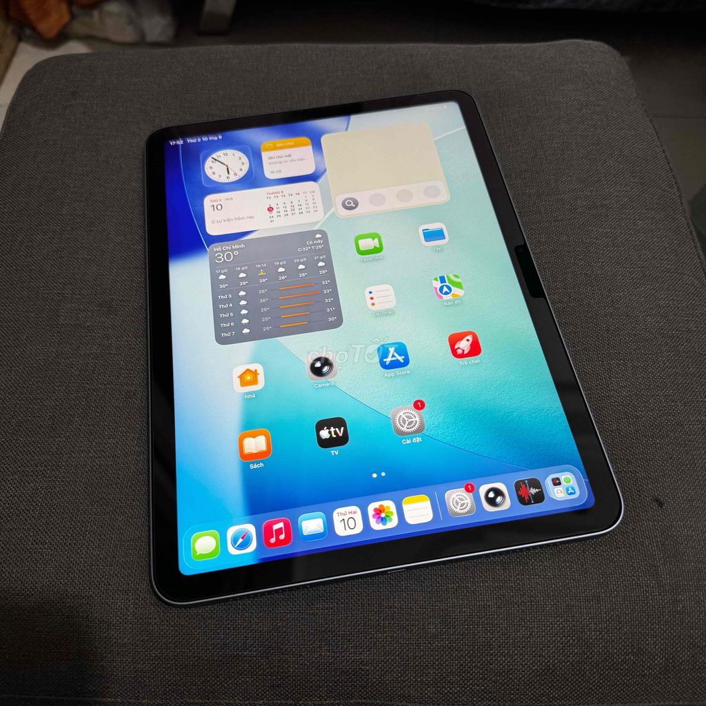 ✨ iPad Air 7 M3 11in Wifi  Zin 98.5% - Bao Xậu Nớ. Mua bán Máy tính bảng tại Quận Gò Vấp Tp Hồ Chí Minh được đăng bởi Duy Techs hình 1