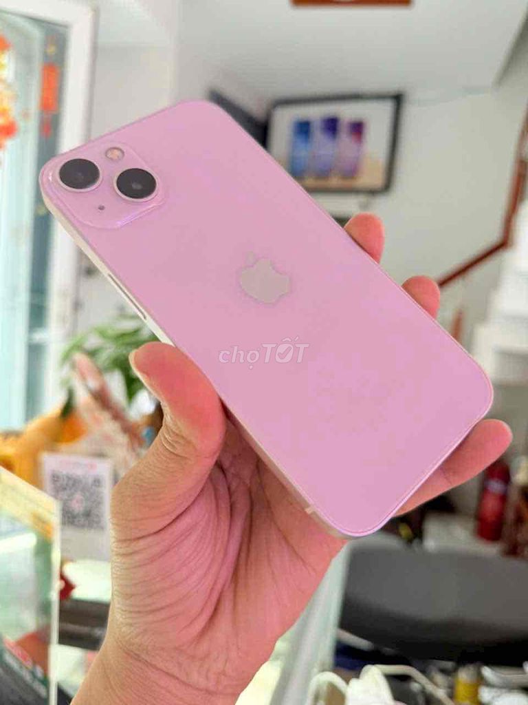 iphone 13 hồng 128G Máy Qte chuẩn đẹp keng