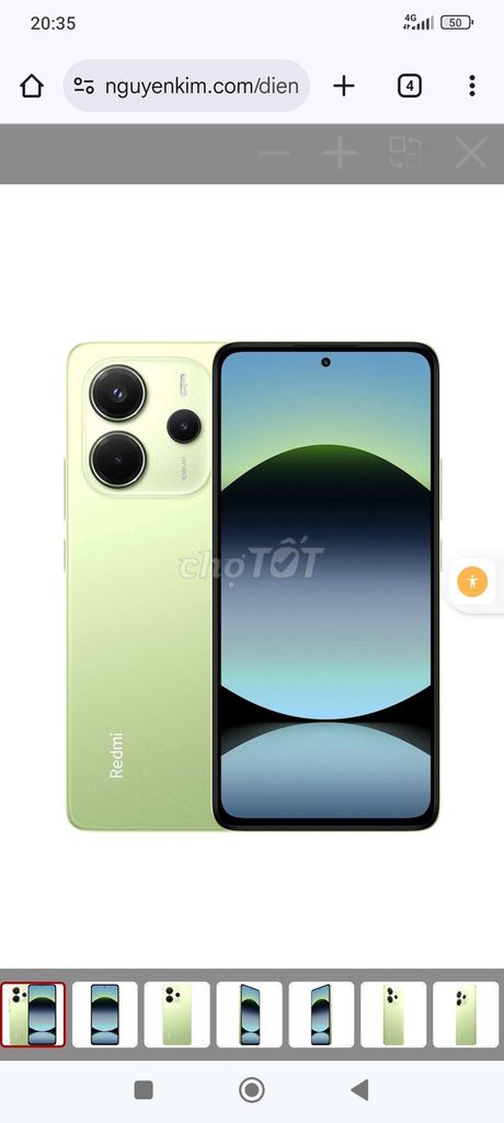 Xiaomi Redmi Note 14 128GB Xanh. Mua bán Điện thoại tại Quận Sơn Trà Đà Nẵng được đăng bởi anh quân hình 1