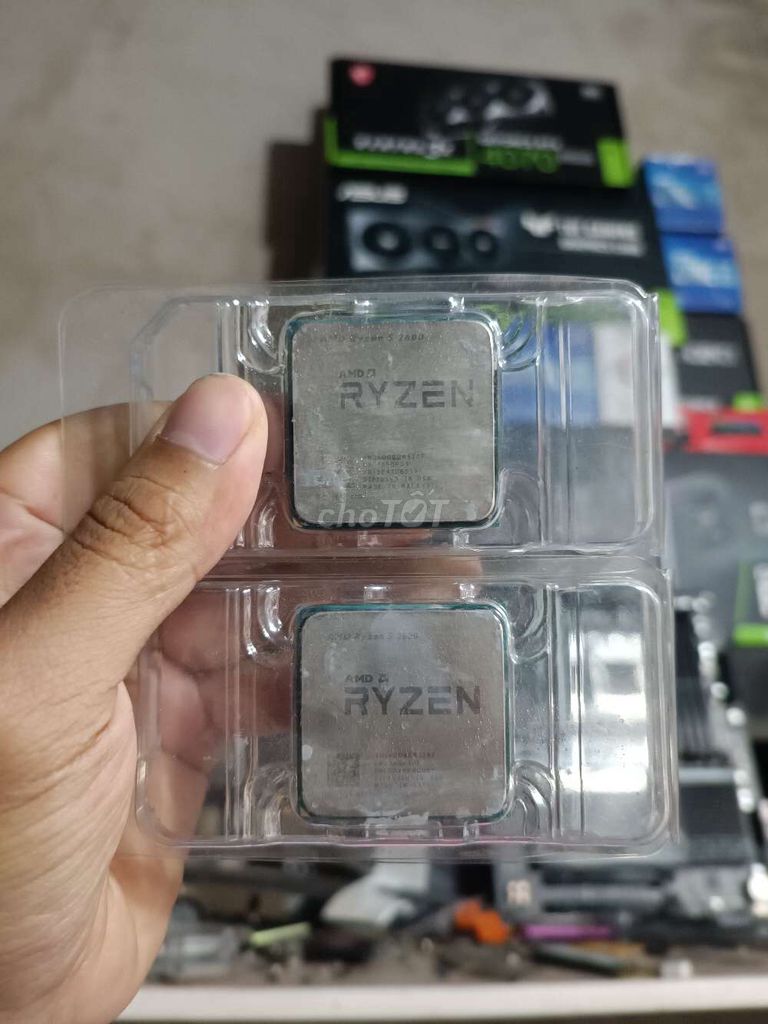 Cặp cpu R5 2600