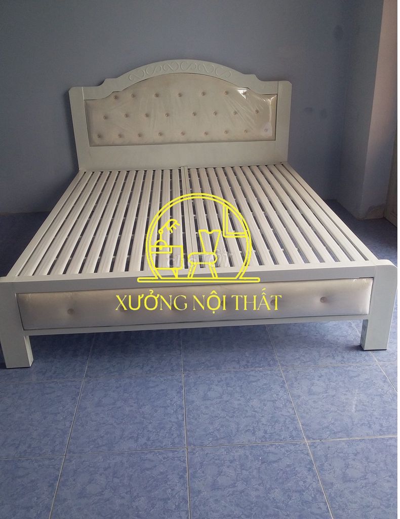 Giường Sắt Hộp 5x10_thiết kế đẹp