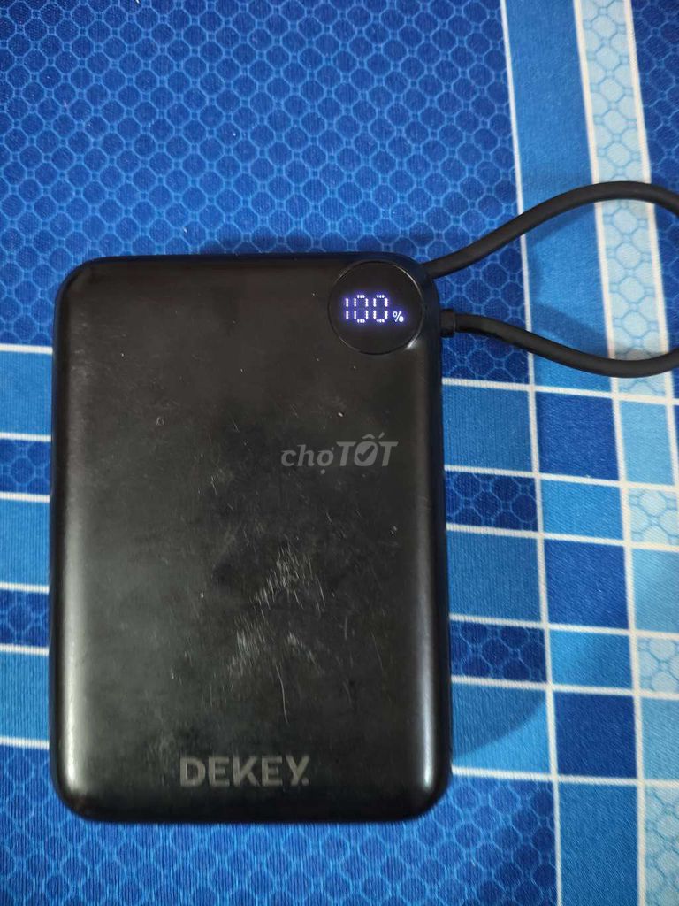 Sạc dự phòng DEKEY 20000mAh 20W Đen. Mua bán Phụ kiện (Màn hình, Chuột...) tại Huyện Long Thành Đồng Nai được đăng bởi Quốc Hưng Master  hình 1
