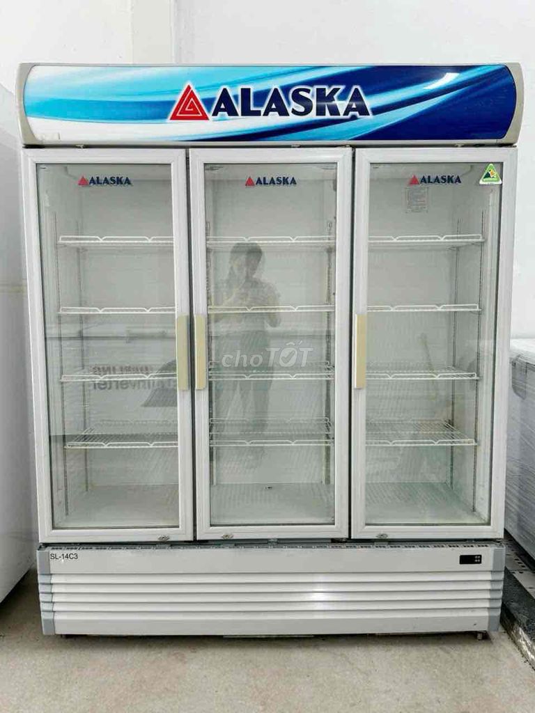 🔥🔥 TỦ MÁT ALASKA 1400L model 14c3 . MỚI 90-95%