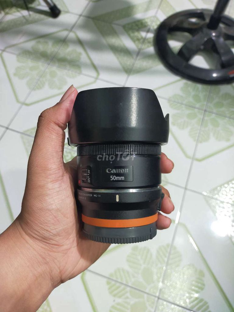 Ngàm sigma mc 11 + canon 50stm. Mua bán Máy ảnh, Máy quay tại Thành phố Dĩ An Bình Dương được đăng bởi Trần hình 1