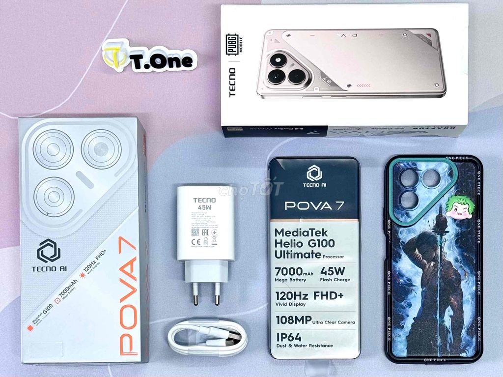 Tecno POVA 7 NFC 16GB(8+8)/128GB Đẹp 99% BH 6/2027. Mua bán Điện thoại tại Quận Ninh Kiều Cần Thơ được đăng bởi TOne Máy Lướt hình 1
