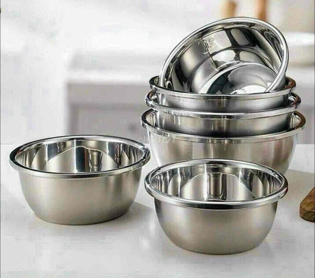 SET 4 ÂU TRỘN INOX