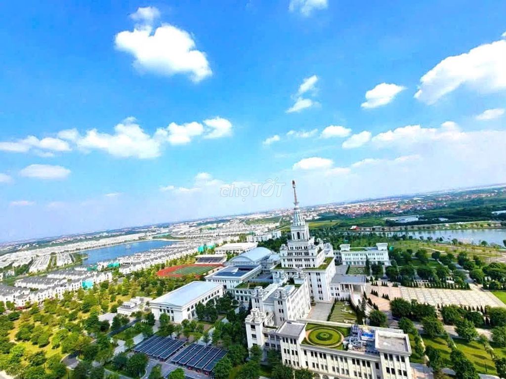 Квартира 1 спальня+ VinHomes Ocean Park, 43 м², прямой вид на Viuni