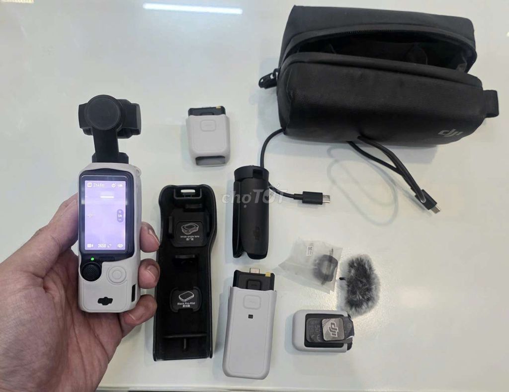 Máy quay DJI Osmo Pocket 3 Đen Full Combo. Mua bán Máy ảnh, Máy quay tại Quận 4 Tp Hồ Chí Minh được đăng bởi Ngoc Phan hình 1