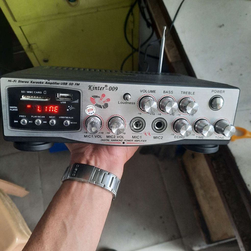 Amply karaoke Kinter 009 Đen. Mua bán Tivi, Âm thanh tại Quận 10 Tp Hồ Chí Minh được đăng bởi huynh  hình 1