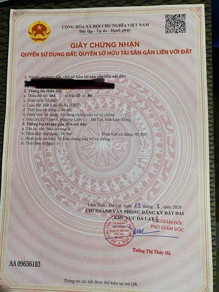 Bán nhà 2 mặt tiền đường Trần Nhật Duật và Yaguot