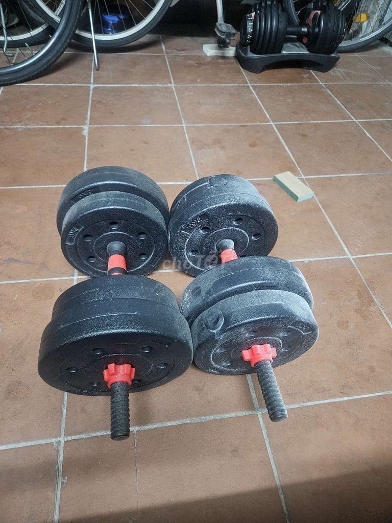 Tạ tay tháo lắp tổng 20kg. Mua bán Đồ thể thao, Dã ngoại tại Quận Bình Thạnh Tp Hồ Chí Minh được đăng bởi Đức hình 1