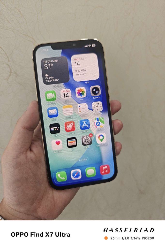 Apple iPhone 12 Pro Max 128GB Vàng 94%. Mua bán Điện thoại tại Huyện Hoài Đức Hà Nội được đăng bởi Trần Đình Vinh hình 1