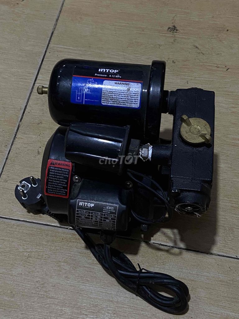 Máy bơm nước INTOP JCW125 Đen. Mua bán Đồ chuyên dụng, Giống nuôi trồng tại Quận Đống Đa Hà Nội được đăng bởi Duy Trung hình 1
