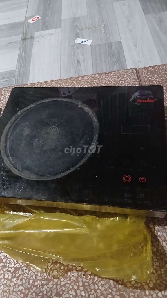 Bếp hồng ngoại Iruka I-77 Đen Thái Lan. Mua bán Bếp, lò, đồ điện nhà bếp tại Huyện Càng Long Trà Vinh được đăng bởi Như  Ý hình 1